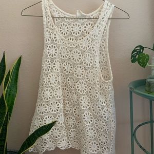 Pins and Needles Crochet Tank